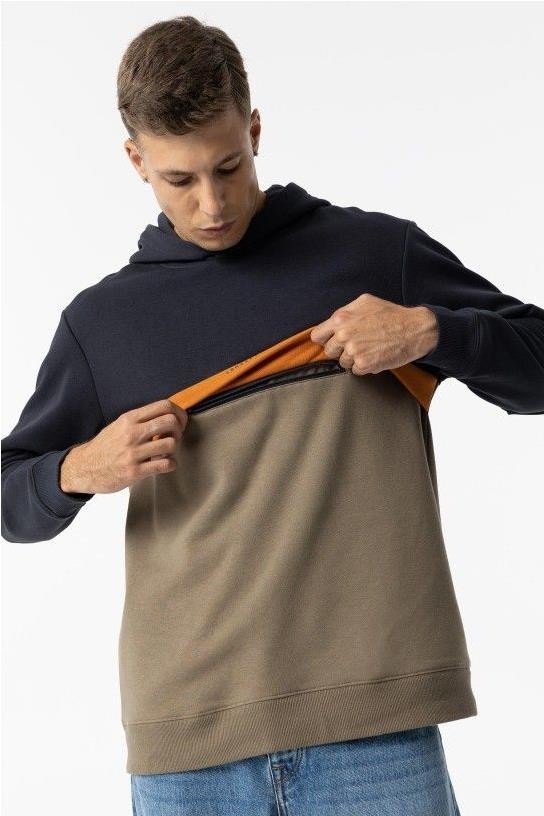 Sudadera capucha MARINO