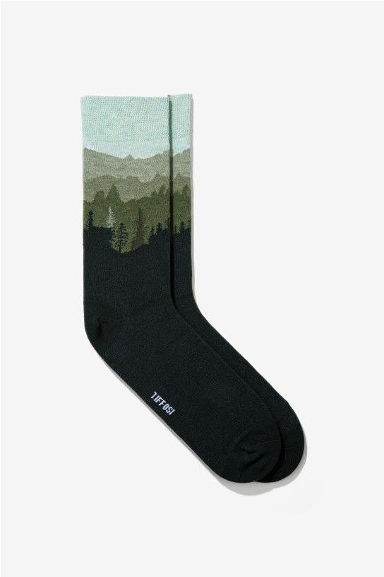 Calcetines estampados VERDE