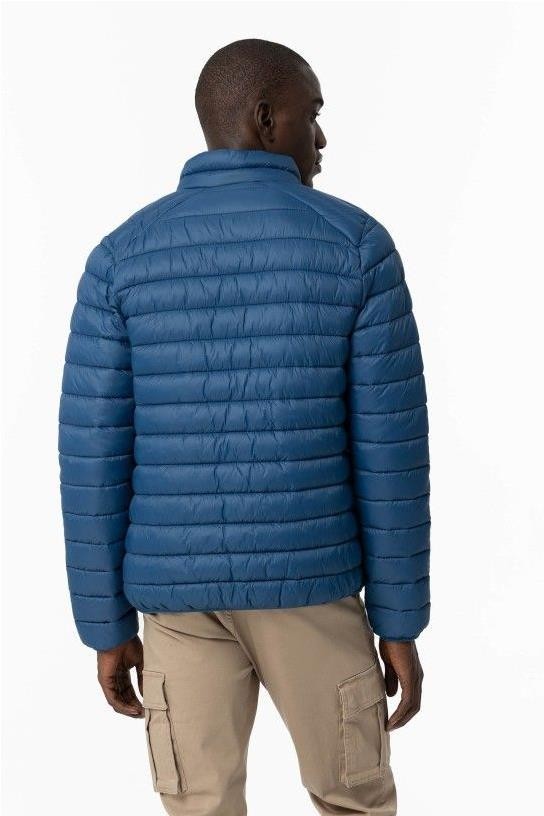 bomber sin capucha AZUL PETROLEO 2