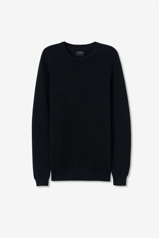 Jersey punto cordon NEGRO