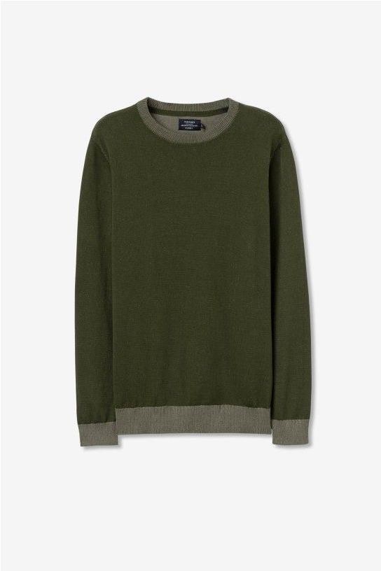 jersey punto VERDE OLIVA