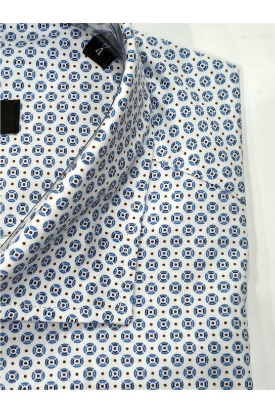 Camisa manga larga estampada CELESTE