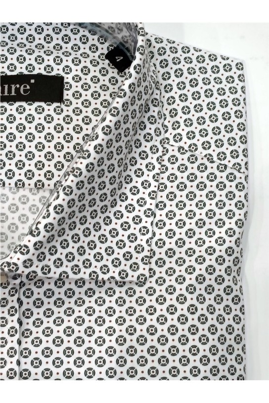 Camisa manga larga estampada VERDE 2