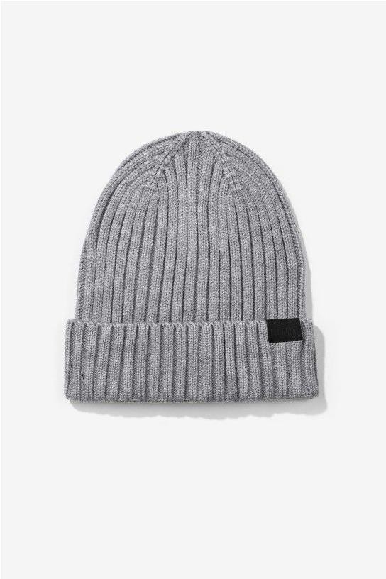 Gorro liso GRIS CLARO
