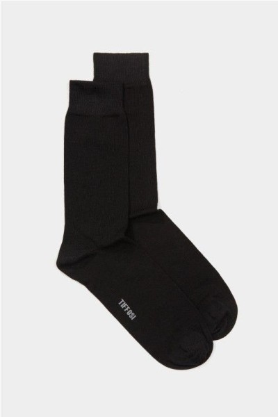 Calcetines lisos NEGRO