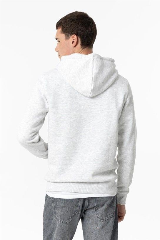 Sudadera con capucha GRIS CLARO 2