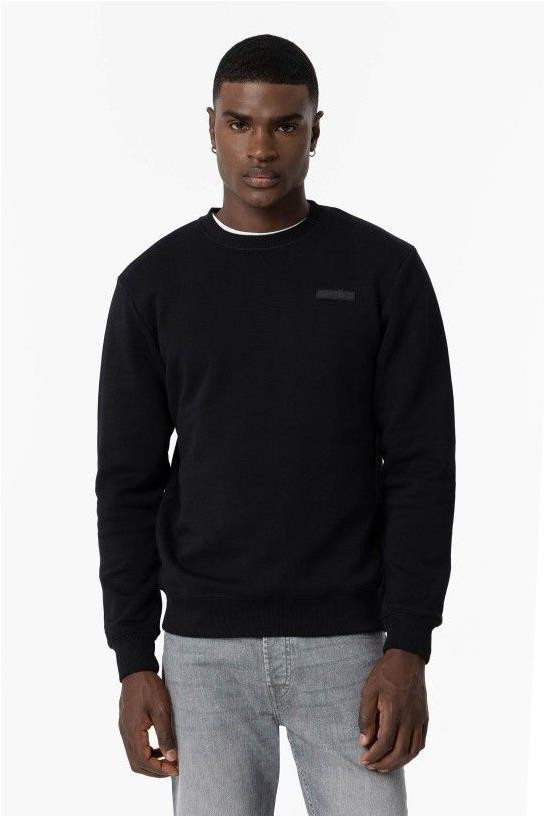 Sudadera sin capucha NEGRO