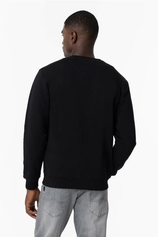 Sudadera sin capucha NEGRO 2