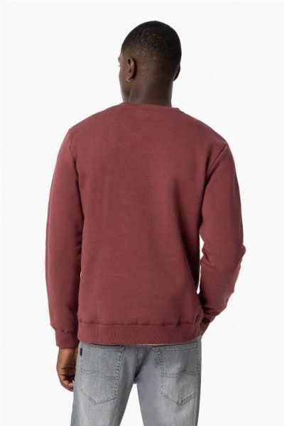 Sudadera sin capucha GRANATE