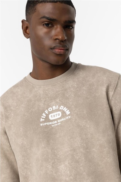 Sudadera sin capucha BEIG