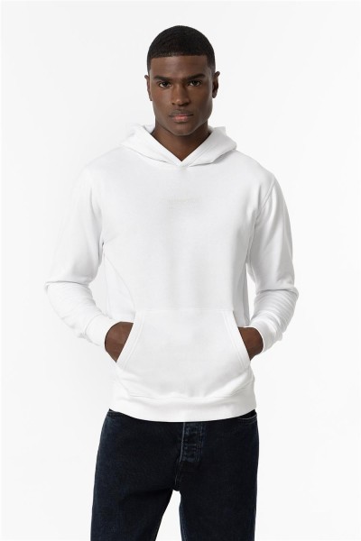 Sudadera con capucha BLANCO