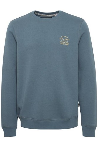 Sudadera sin capucha AZUL PETROLEO