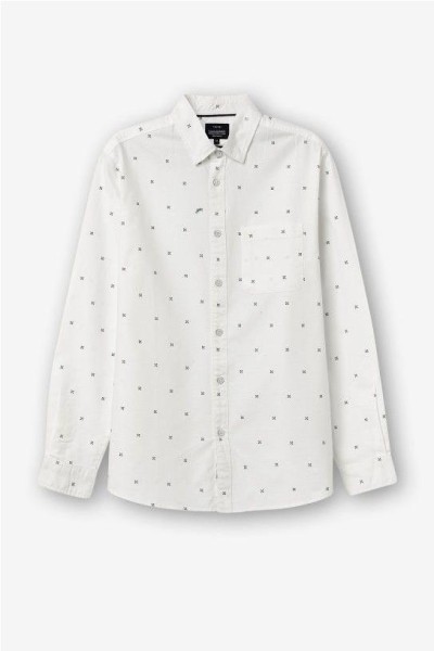 Camisa oxford BLANCO