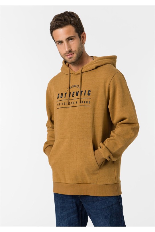 Sudadera con capucha MARRON