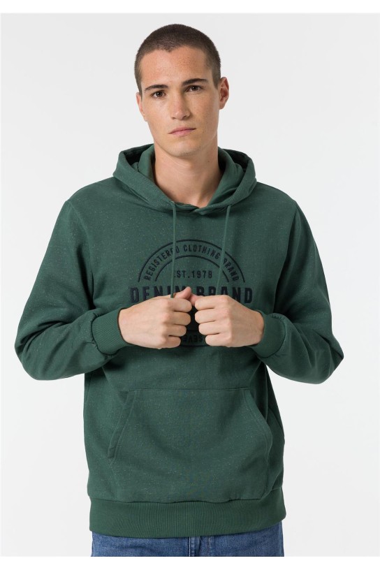 Sudadera con capucha VERDE