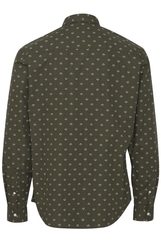 Camisa manga larga VERDE OLIVA Camisa manga larga VERDE OLIVA