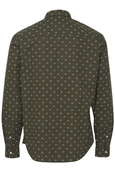 Camisa manga larga VERDE OLIVA