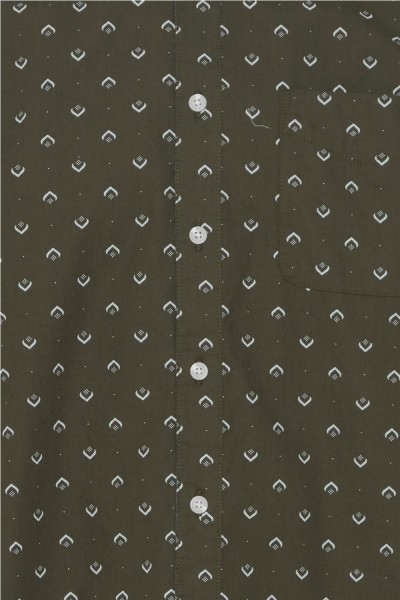 Camisa manga larga VERDE OLIVA