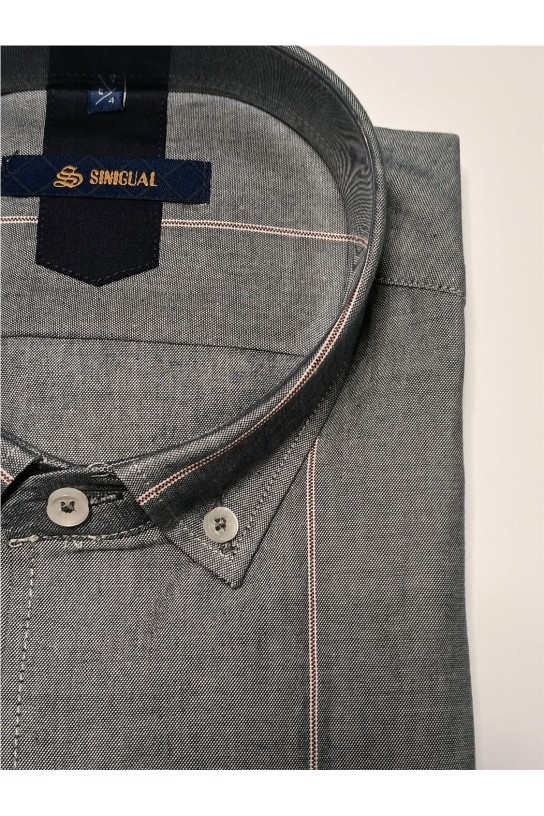 Camisa amnga larga MARINO