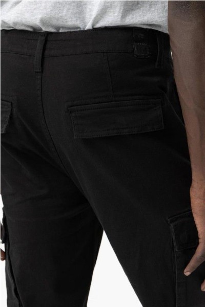 Pantalon cargo NEGRO