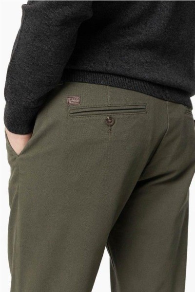 Pantalón chino VERDE OLIVA