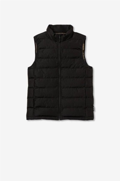 Chaleco acolchado NEGRO