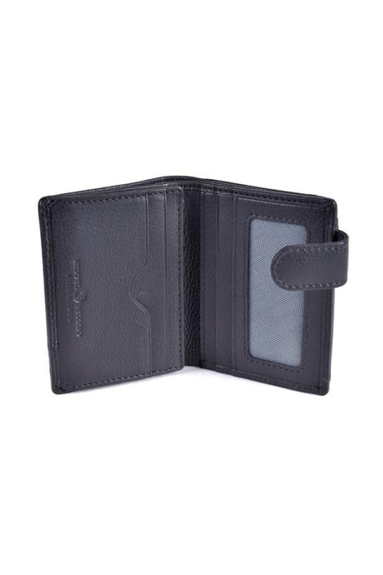 Cartera com portamonedas NEGRO