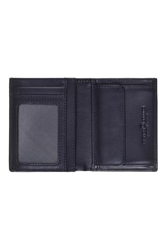 Cartera con portamonedas NEGRO