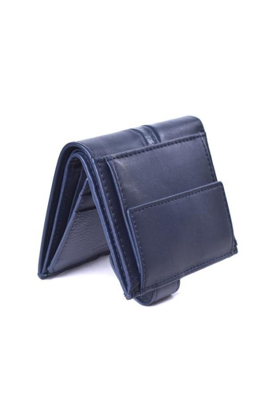 Cartera con monedro AZUL PETROLEO 2