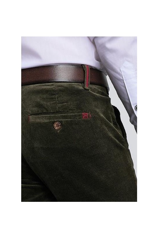 Pantalon pana VERDE OLIVA Pantalon pana VERDE OLIVA