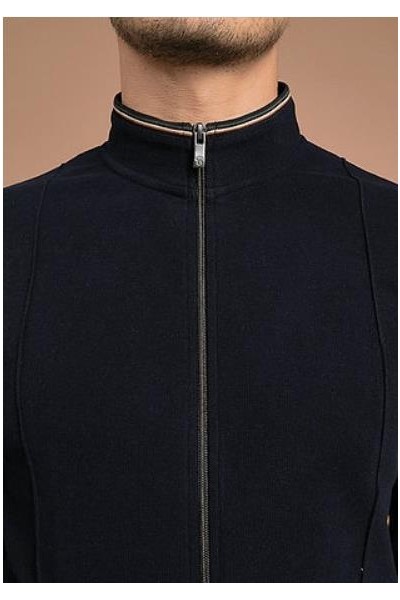 CHAQUETA CREMALLERA MARINO