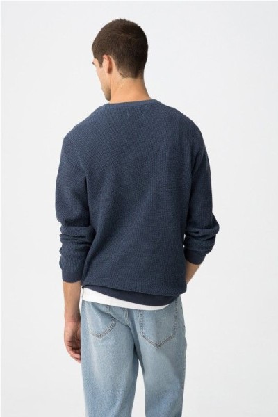 jersey tricotosa AZUL PETROLEO