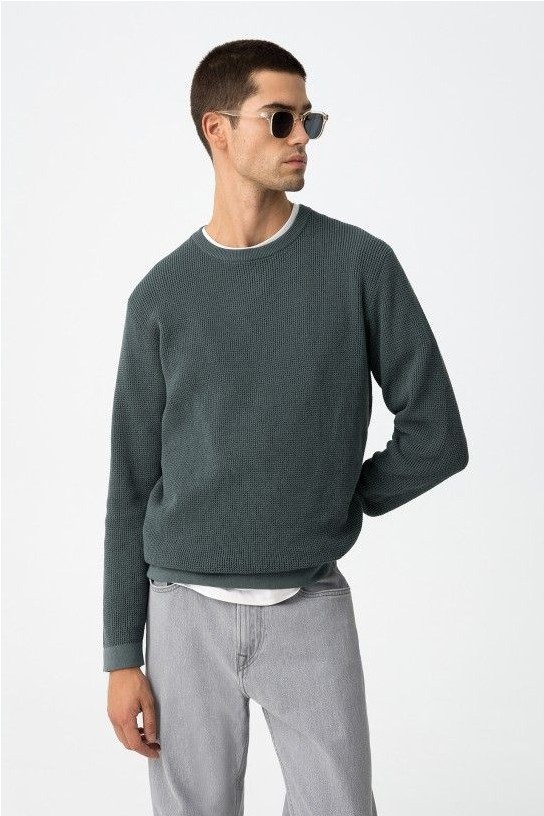 jersey tricotosa VERDE AGUA