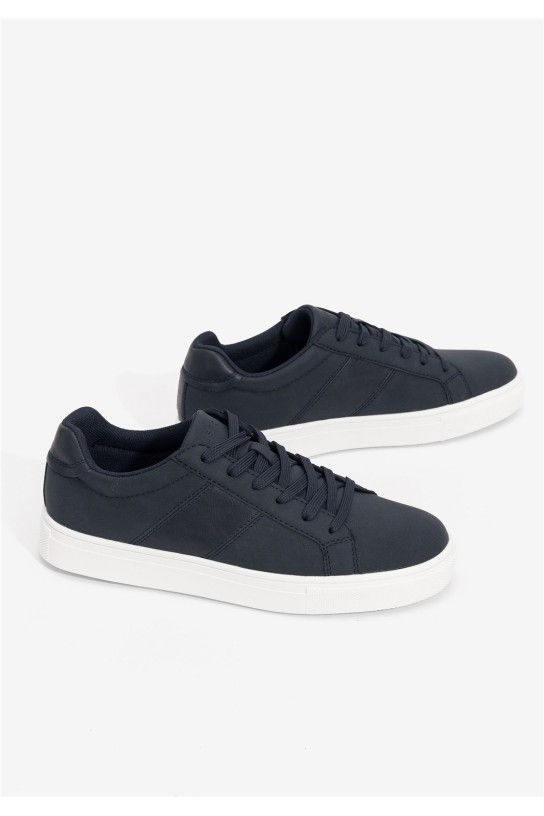 Deportivas suela blanca AZUL