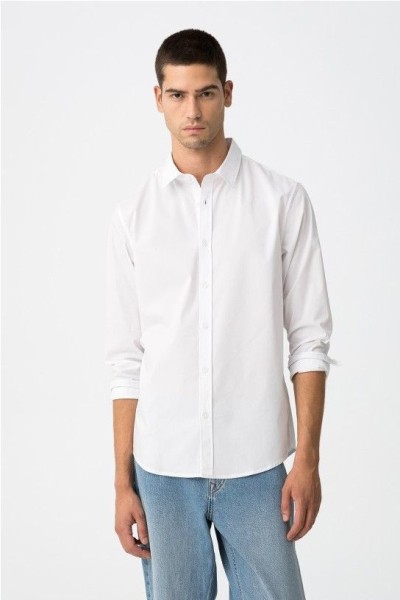 Camisa basica BLANCO