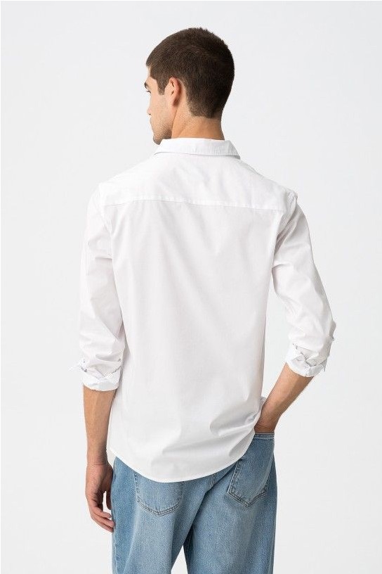 Camisa basica BLANCO