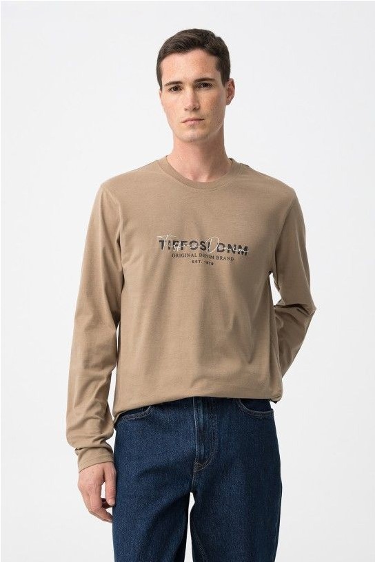 Camiseta manga larga BEIG