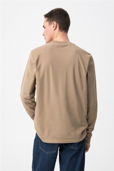 Camiseta manga larga BEIG