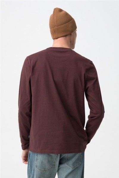 Camiseta manga larga GRANATE