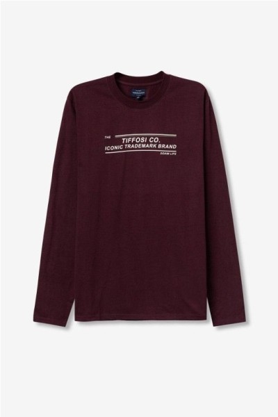 Camiseta manga larga GRANATE